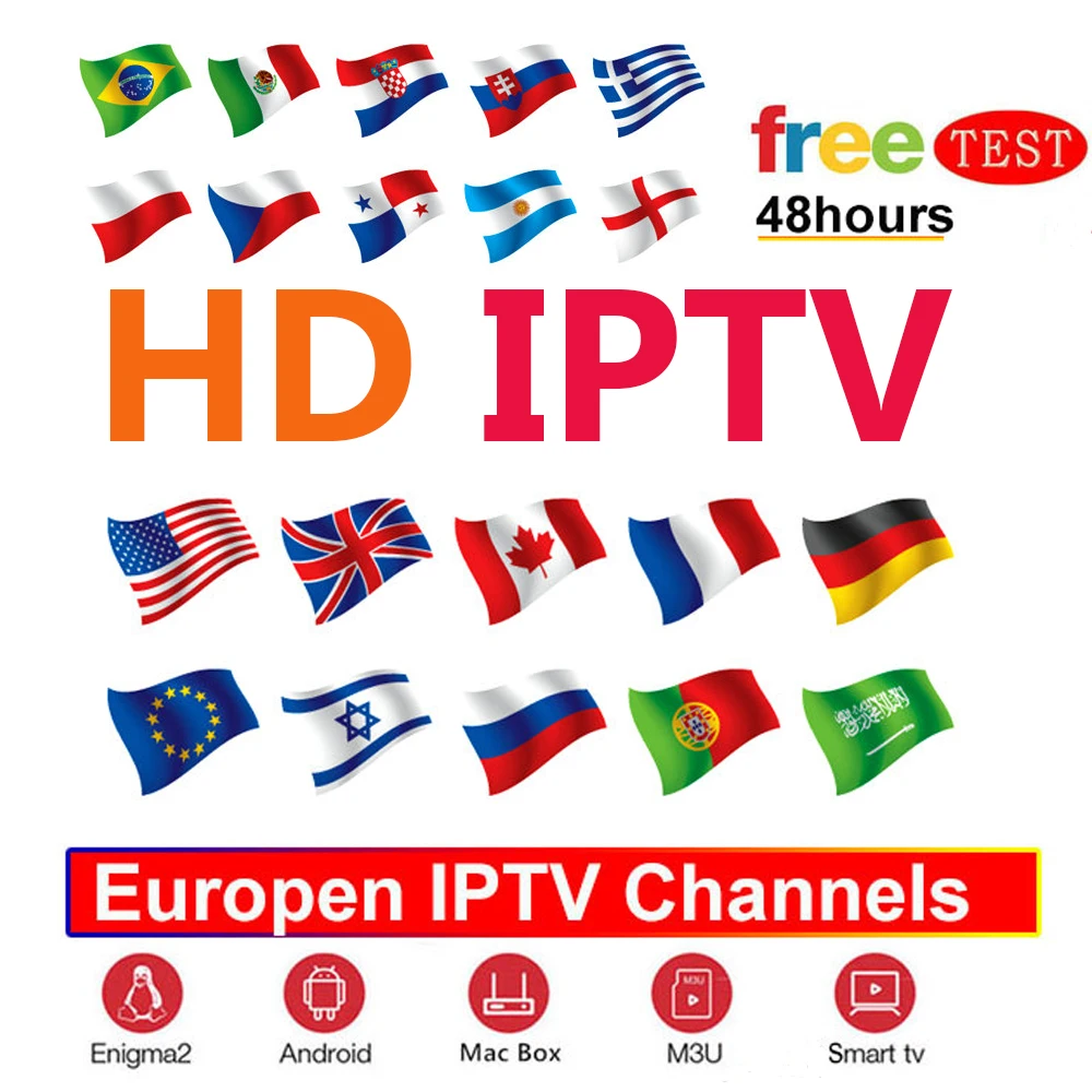 

IPTV M3U 6000+ Live Europe IPTV Arabic Belgium Sweden French France UK German Poland Spain USA Canada for h96 max smart TV Box