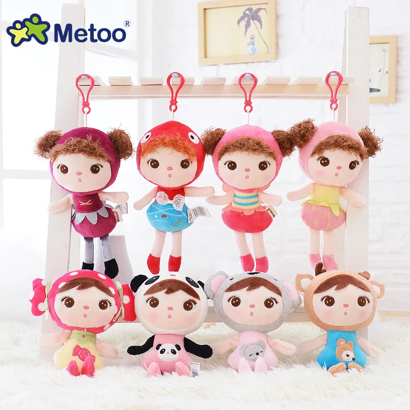 Мини-кукла Metoo, мягкие игрушки, плюшевые животные для девочек, милый кролик, маленький брелок, подвеска для мальчиков, детские рождественские подарки