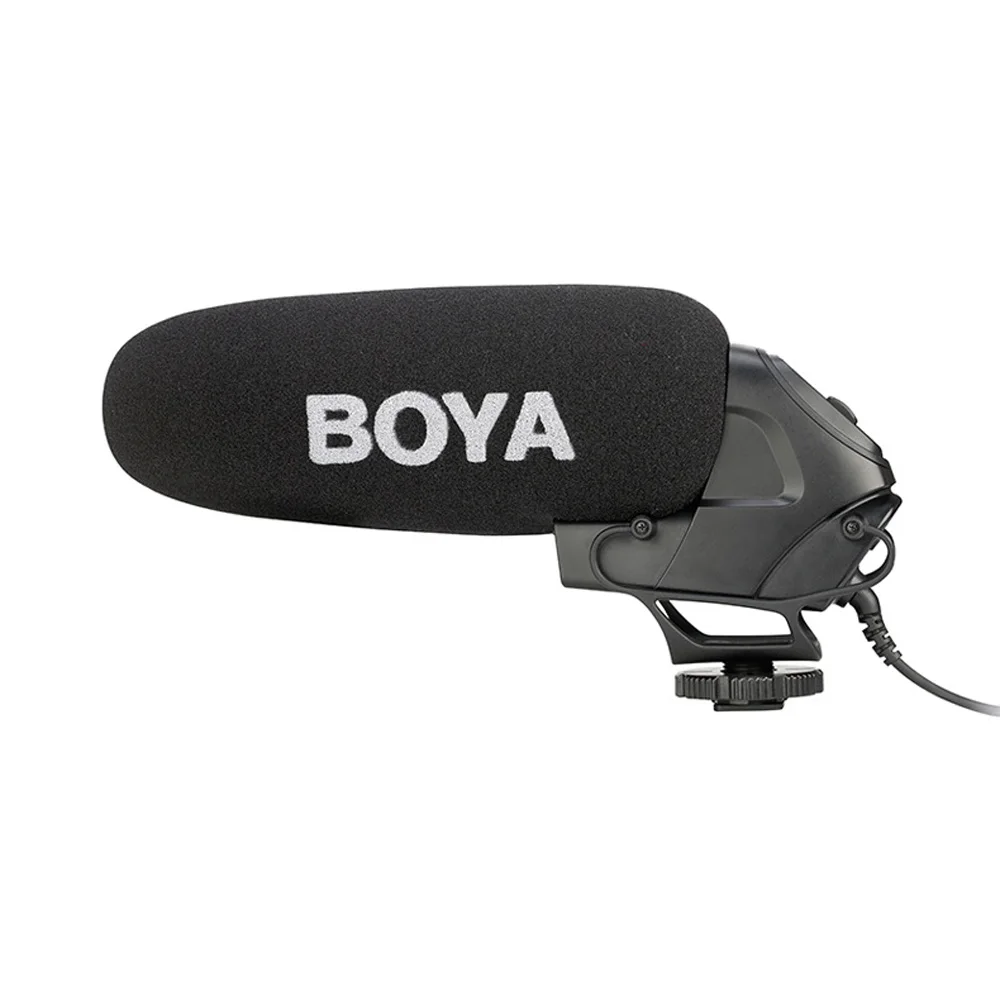 

BOYA BY-BM3031 On-Camera Microphone for DSLR Cameras Audio Recorders Supercardioid polar pick up pattern Lower Noise