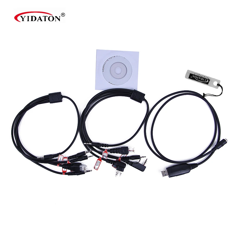8 in 1 USB Programming Cable for Kenwood BAOFENG UV 5R BF 888S For YAESU for