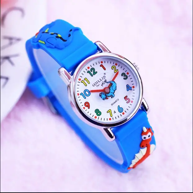 Children silicone watch Brand Quartz Wrist Watch Baby For Girls Boys