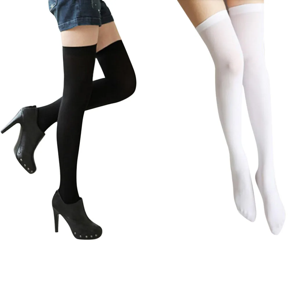 Women Fashion and comfortable Over Knee High Temptation Stretch Nylon