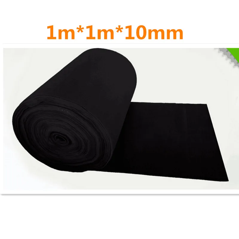 

Activated Carbon Sponge Filter Net Fiber Filter 1m*1m*10mm For Vacuum Cleaner Purifier Air Conditioner Smoke Lampblack Machine