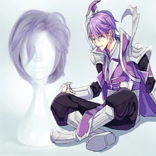 Игра 5v5 Арена игра косплей парики Liu bang Косплей термостойкие синтетические парики Хэллоуин Карнавал вечерние Арена Валор Косплей