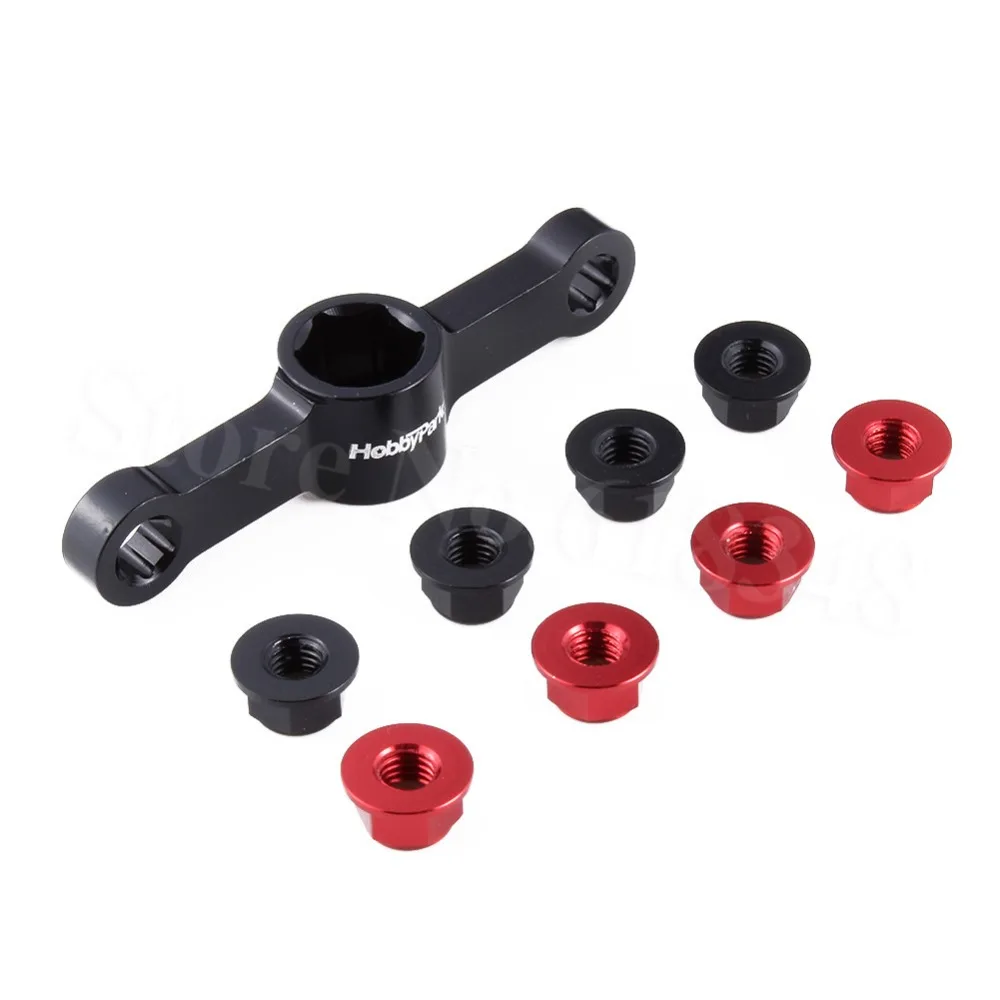 

M5 Lock Nuts CW CCW Props Adapter Nylon with Motor Bullet Cap Quick Release Wrench Driver Tool RC Quadcopter FPV Drone Parts