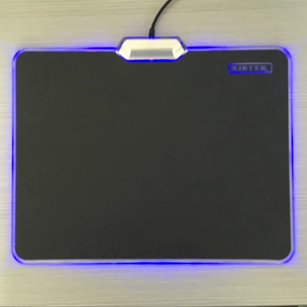 Brand Xibter Mouse Pad Gamer Rubber And PVC Material Unique Design Light Mousepad For CSGO Dota Ove