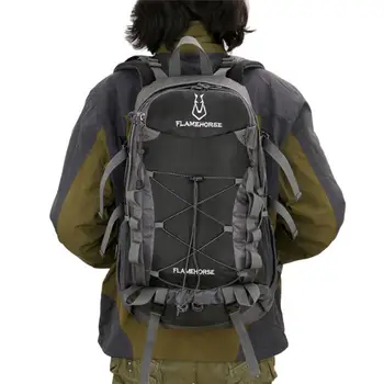 

Unisex Large Capacity Outdoor Mountaineering Polyester Backpack Multi-function Men Women Travel Hiking Shoulder Bag Outdoor Bags