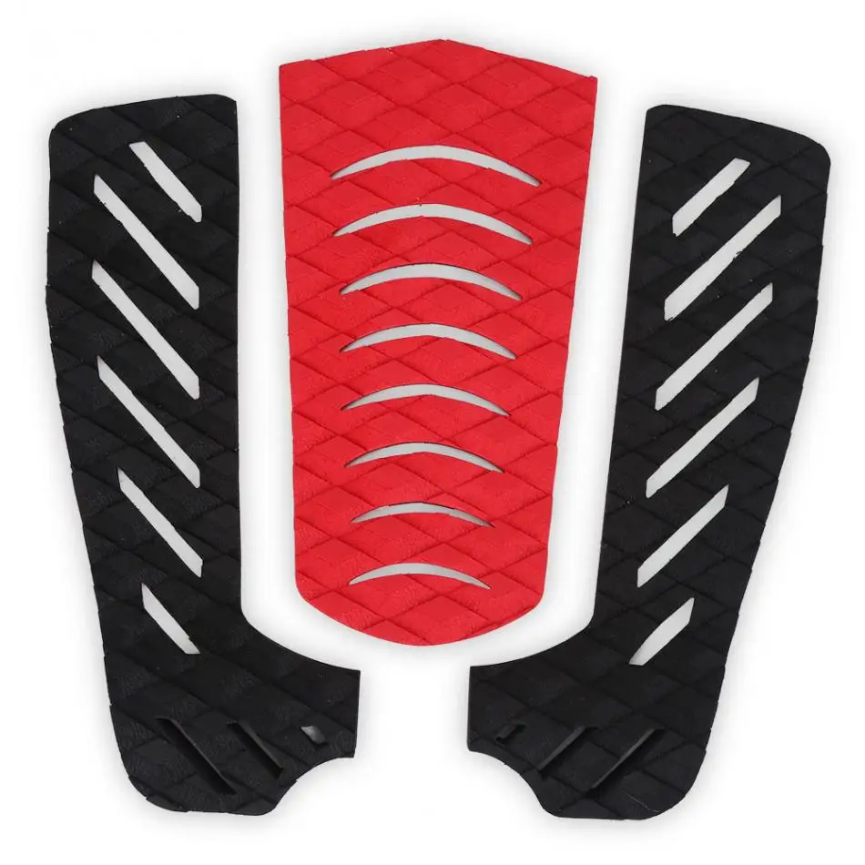 3Pcs/Set EVA Surfboard Tail Pads Deck Grips Safety Traction Surfing Mat for Surfing Surf Kiteboard Bodyboard Accessory 3Pcs/Set EVA Surfboard Tail Pads Deck Grips Safety Traction Surfing Mat for Surfing Surf Kiteboard Bodyboard Accessory