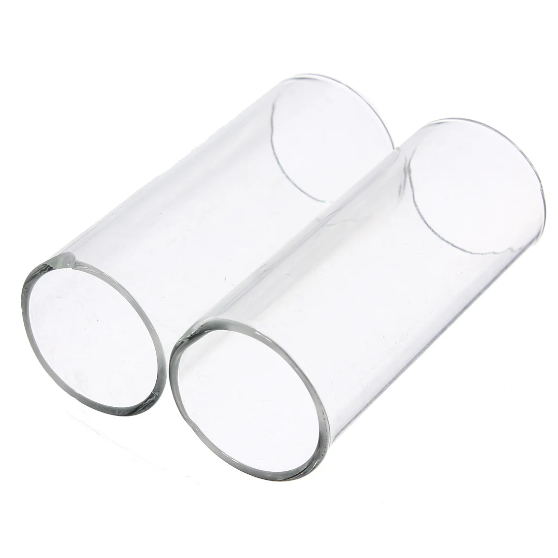 Hot 60mmX22mmX2mm Guitar Slide Glass Finger Slider Electric Guitar Pick