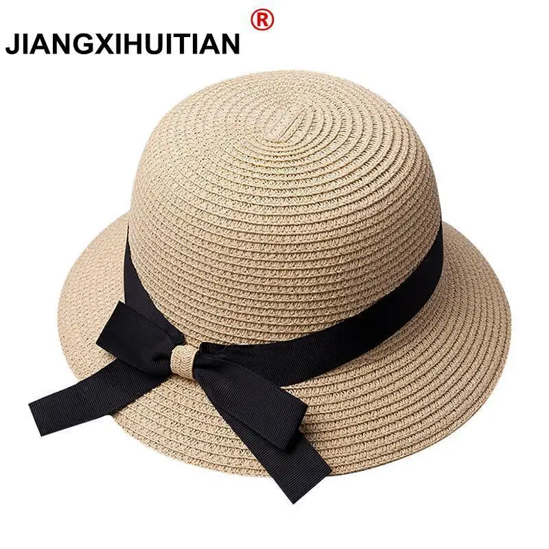 floppy sun hat with bow