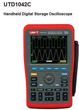 

UNI-T UTD1042C Handheld Digital Storage Oscilloscope 40 MHz 250MS/s