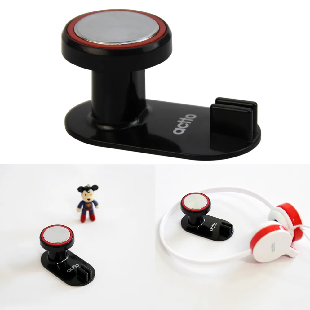 

OOTDTY Universal Headset Headphone Bracket Holder Hanger Wall PC Monitor Stand