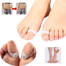 1 пара магнитное Силиконовое кольцо для женщин для ухода за здоровьем Спа Массажер Для Ног Silcione кольца для ног педикюрные инструменты магнитное кольцо