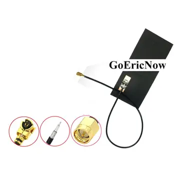 

50 Pcs RF Coaxial High gain SMA MALE /IPEX / welding 6DB gsm gprs 3G 4G WCDMA LTE Built-in FPC soft board antenna Connector