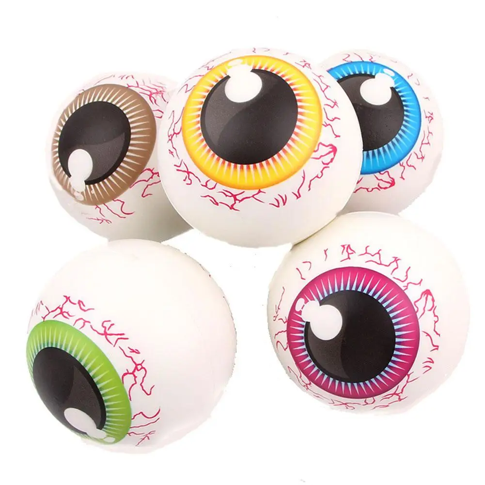 LeadingStar 10cm Novelty Eye Toy Eyeball Squeezable Squishy Toy Stress