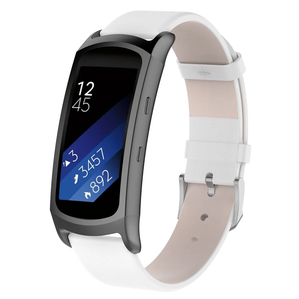 Кожаные ремешки для samsung gear Fit2/Fit 2 Pro, ремешки SM-R360/SM-R365, ремешок для часов, ремешок с адаптером, Прямая поставка l1023#2