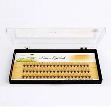 Отдельные Накладные ресницы удлинитель Черный природа ресницы аксессуары Макияж DIY Инструменты