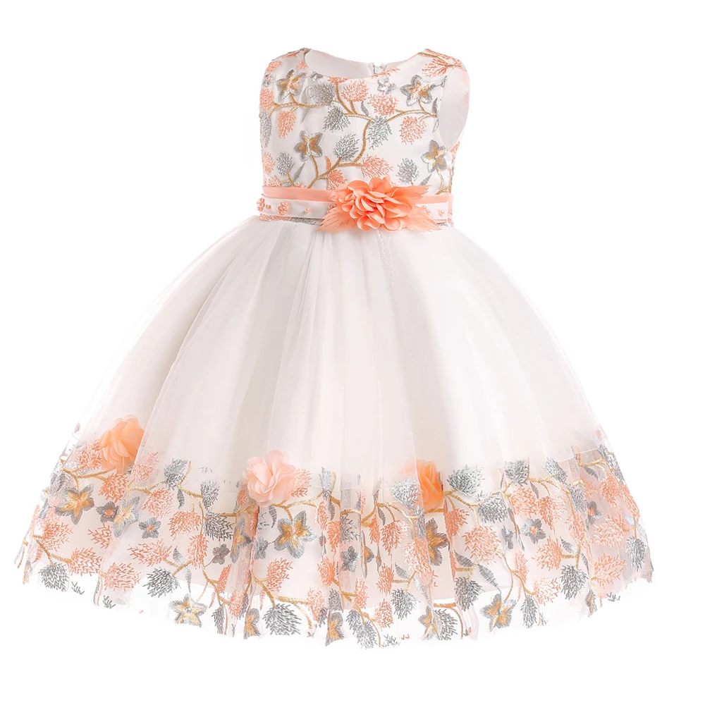 Free Shipping Cotton Lining Girl Dresses 2019 New Arrival Flower Girl Dresses For Weddings Party Gowns