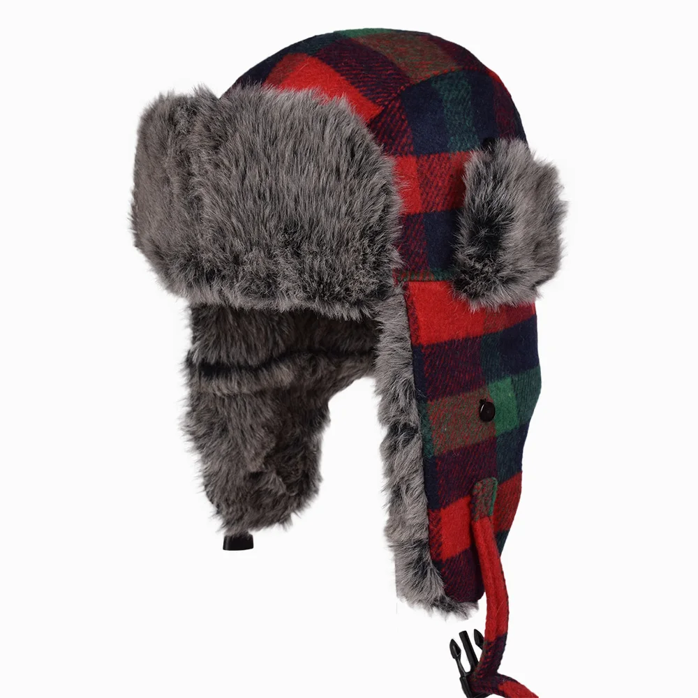 2017 high quality Winter Trooper Trapper Hunting Hat Aviator Winter Cap