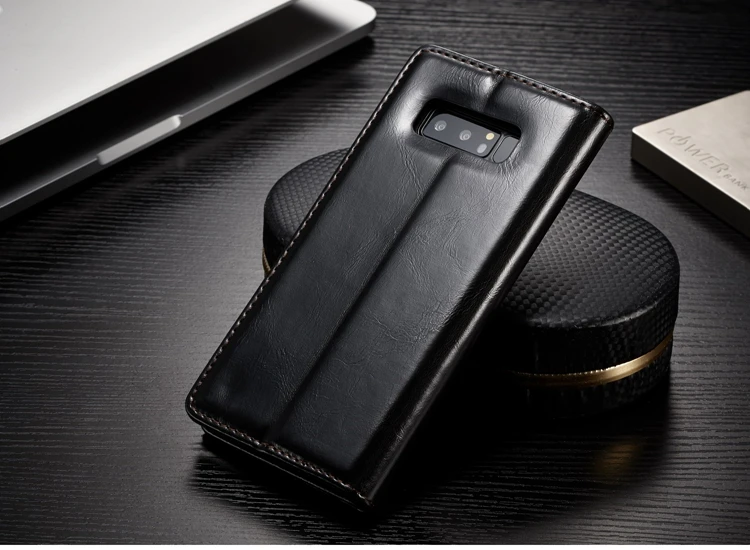 Бизнес флип для samsung Galaxy Note 8 чехол из искусственной кожи Мягкий Силиконовый Футляр чехол для samsung Galaxy Note 8/Note 9 чехол
