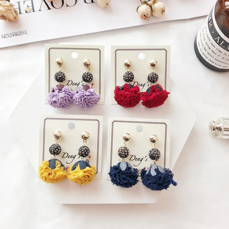 Ajojewel-Trendy-Lace-Flower-Earrings-For-Women-Rhinestone-Ball-Drop-Earrings-Mix-Wholesale-Jewelry-2018 (3)