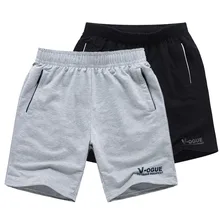 Mann shorts sommer 2017 neue männlichen knie beiläufige gestrickte teenager boy shorts plus größe 4XL 5XL schwarz grau