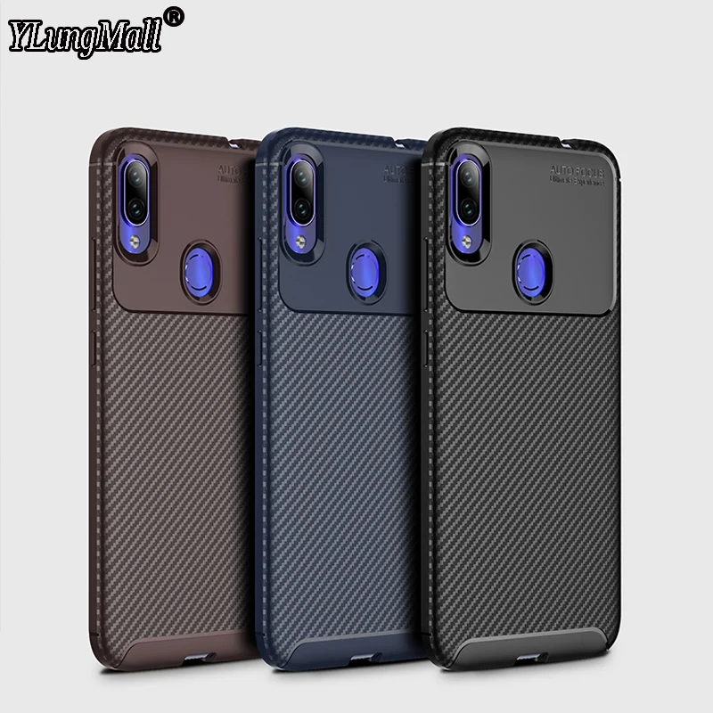 

Soft Carbon Fiber Case for funda Xiaomi Redmi Note 7 Case Redmi Note 5 6 7A 6A Plus K20 Pro Y3 GO Phone Cases Back Cover Coque