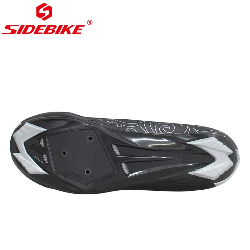 Sidebike/Мужская обувь для велоспорта, для гонок, для шоссейного велосипеда, обувь с самоблокирующимся верхом, велосипедные колонки, Спортивная профессиональная Нейлоновая подошва