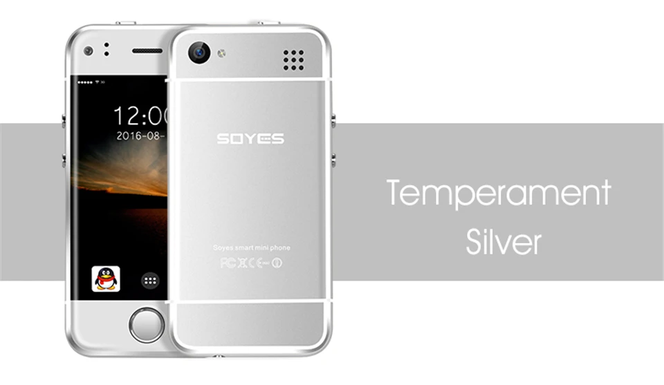 US$10 наушники подарок Soyes 6S мини Android смартфон 2," Высокое разрешение двухъядерный 1 ГБ 8 ГБ MTK6571 2.0MP две sim-карты ребенок PK7S