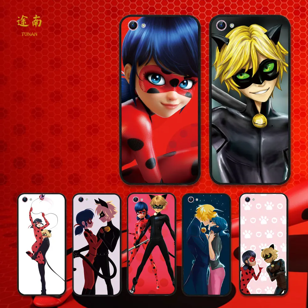 Luxury Miraculous Ladybug Cute Case Cover For Vivo X9 X7 X6 X20 V7