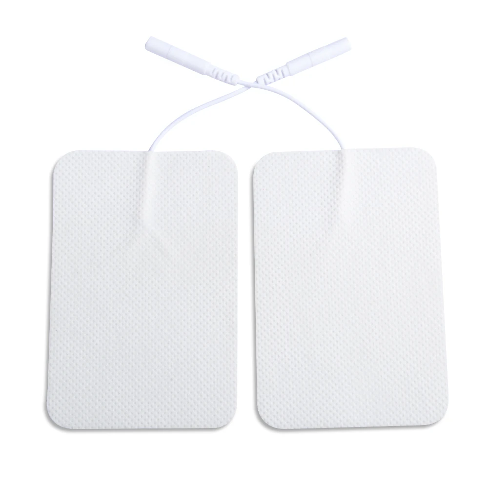 

80 Pairs TENS Electrodes Pads Size 6*9cm Large Electrodes With Pigtail 2.0mm Use For TENS/EMS Machines