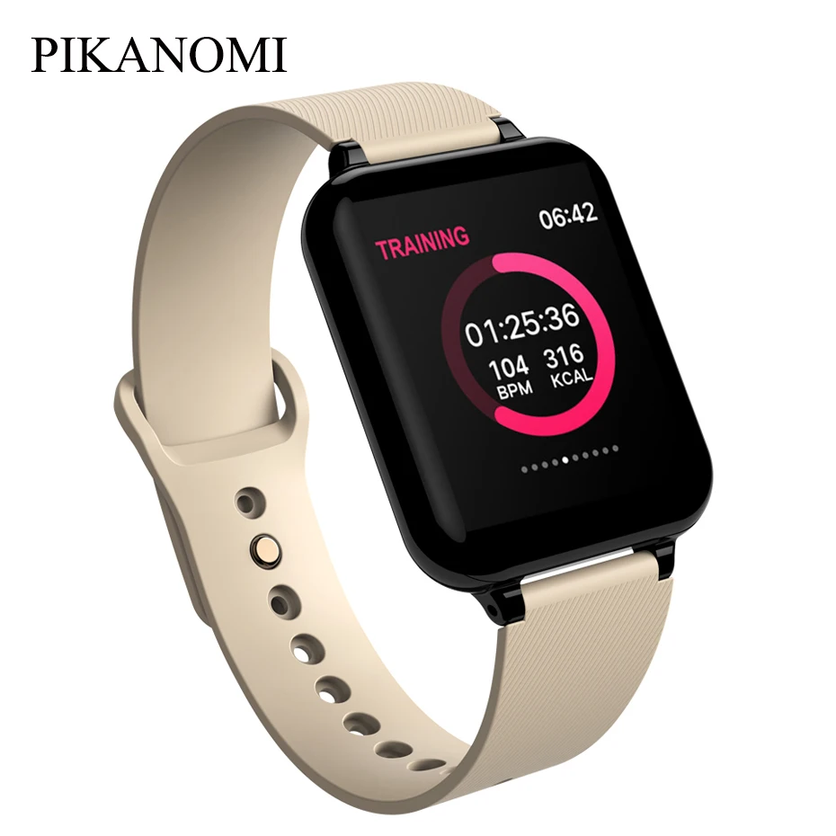 

Heart Rate Monitor Fitness Tracker Wristband Bluetooth 4.0 Smart Bracelet Blood Pressure Blood Oxygen Band Watch For Woman Man