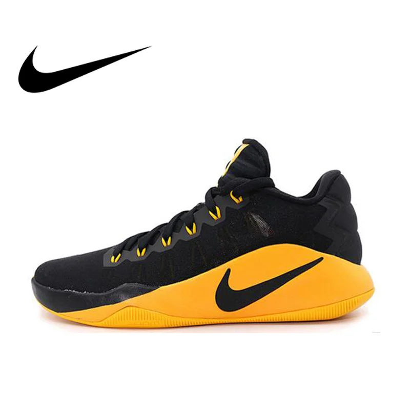 Оригинальный Официальный NIKE HYPERDUNK LOW EP для мужчин дышащие баскетбольные кеды спортивная обувь Ultra Boost голяшка средней высоты нитки обувь 844364