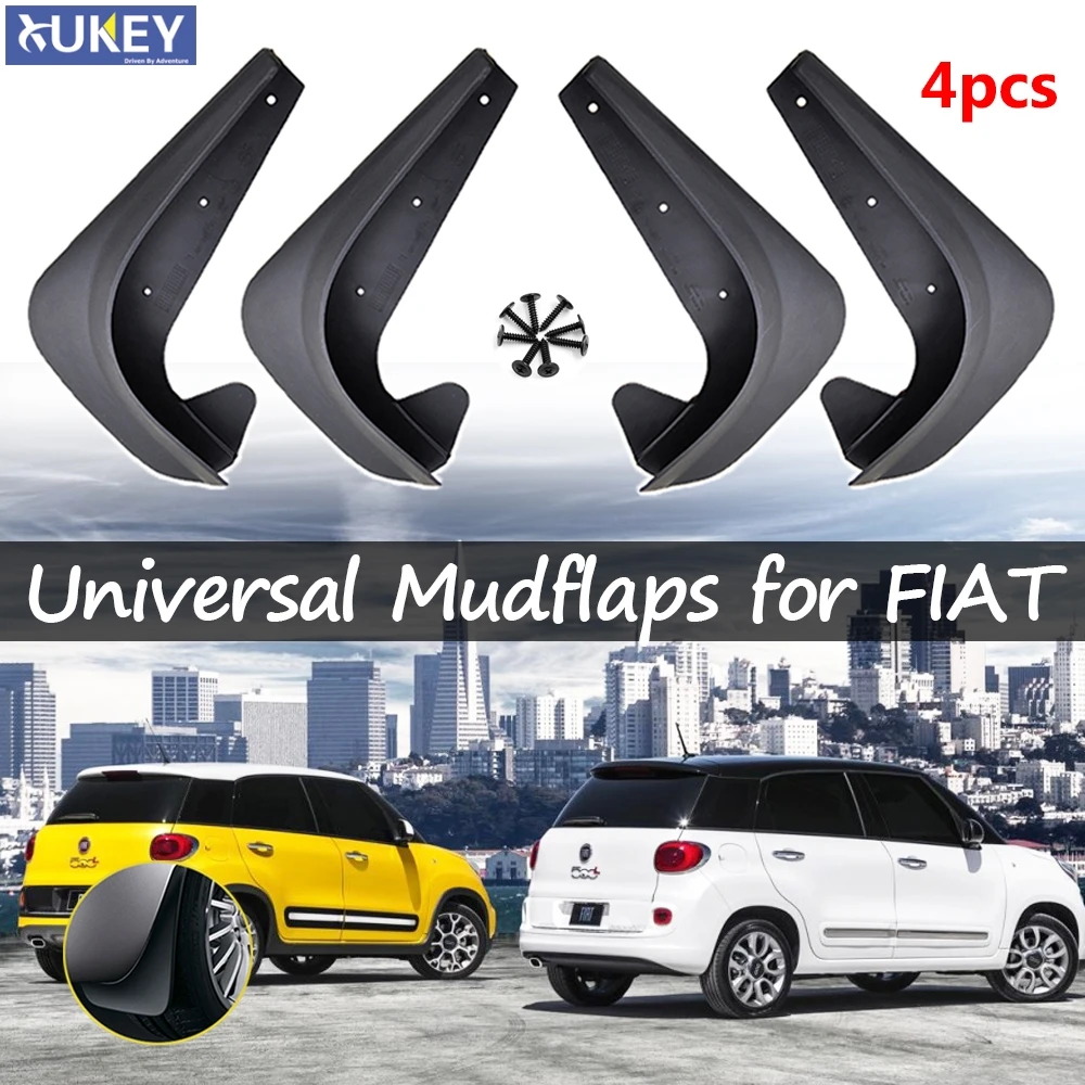 4 шт. универсальные брызговики для Fiat 500 500x|Грязезащита| |