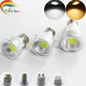 

LED COB E27 led lamp 9W 12W 15W E14 led bulb GU10 GU5.3 85 to 265V MR16 DC 12V lampada led Dimmable For Home Decoration Ampoule