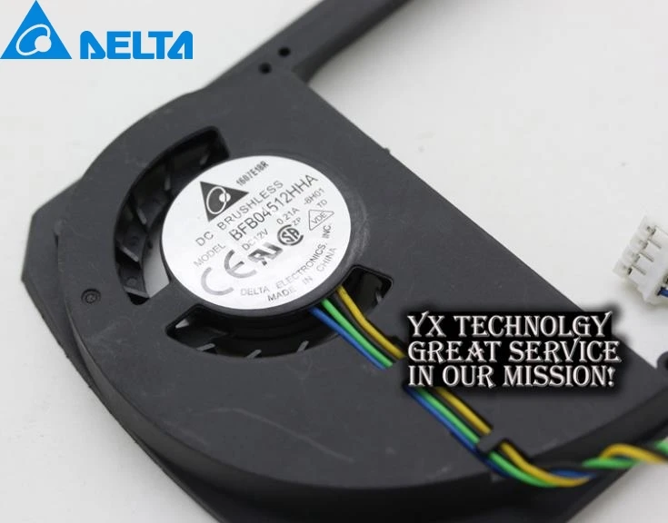 

video card fanOriginal BFB04512HHA 12V 0.21A NVIDIA QUADRO FX580 graphics card fan for Delta