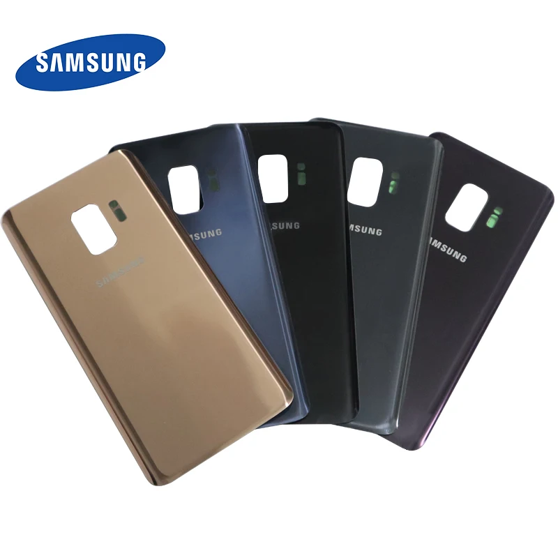 

Original Samsung S9 Plus capinha S9+ Rear Door Back Cover Case Glass Back Battery Cover Replacement For Samsung Galaxy S9 Plus