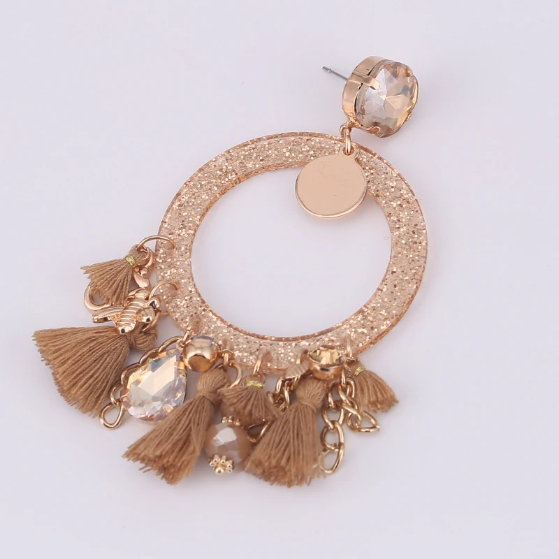 Brincos Women Brand Boho Drop Dangle Fringe Earring Vintage ethnic Statement Tassel earrings fashion jewelry Charms (5)