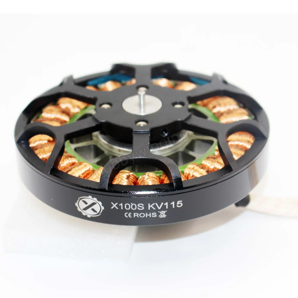 X100S KV100 KV115 Brushless Motor High Loading Motor for Large Multicopter Agricultural Drone 3095 Propeller HLY W110-25