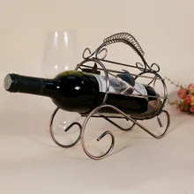 Индивидуальный индивидуальный стиль полка для вина железное вино металлические изделия ручной работы