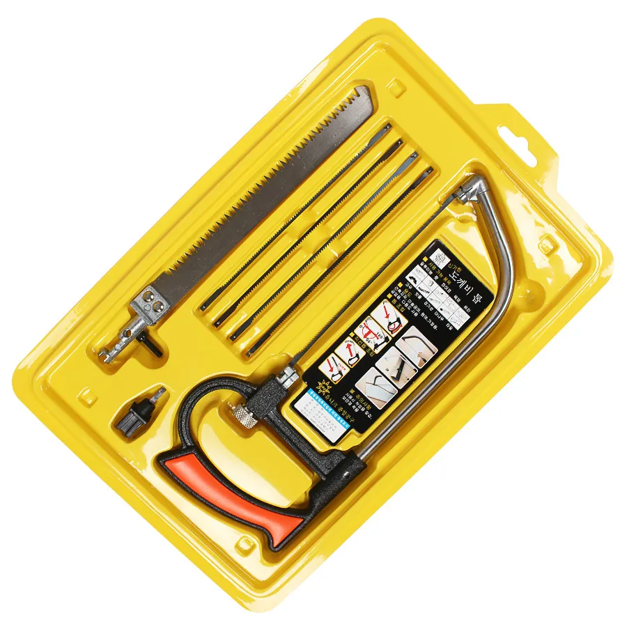 Hand Tool Bow Hand Saw Multifunctional Detachable Portable Hacksaw Set For Gardening Woodworking Construction Arts Crafts