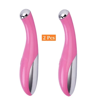 

2Pcs Facial Massager Skin Care Eye Massager Device Electric Eye Massage Facial Vibration Magic Stick Anti Wrinkle Pen Beauty
