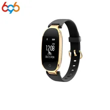 696 Bluetooth Waterproof Lady Smart Watch Fashion Women Ladies Heart Rate Monitor Fitness Tracker S3 Smart watch for Android IOS