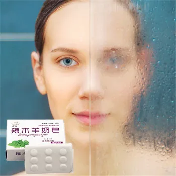 

New arrival Goat milk soap for acne Treatment skin care natural Skin whitening soap blackhead remover oil control handmade soap