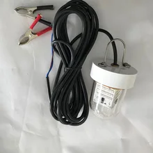 60 Вт DC12V светодиодный фонарь для ночной рыбалки фонарики-кальмары глубоко под водой рыболовная приманка