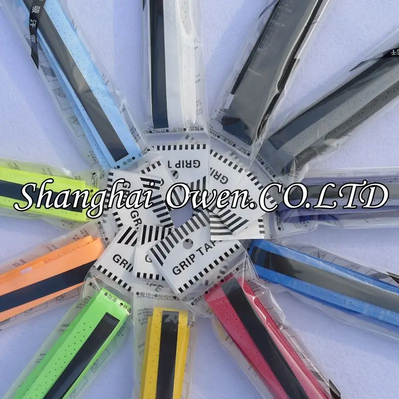 20 шт G99 из нескользящего пластика EVA Теннисная ракетка для верхнего хвата ярких цветов ракетки для бадминтона через ручки
