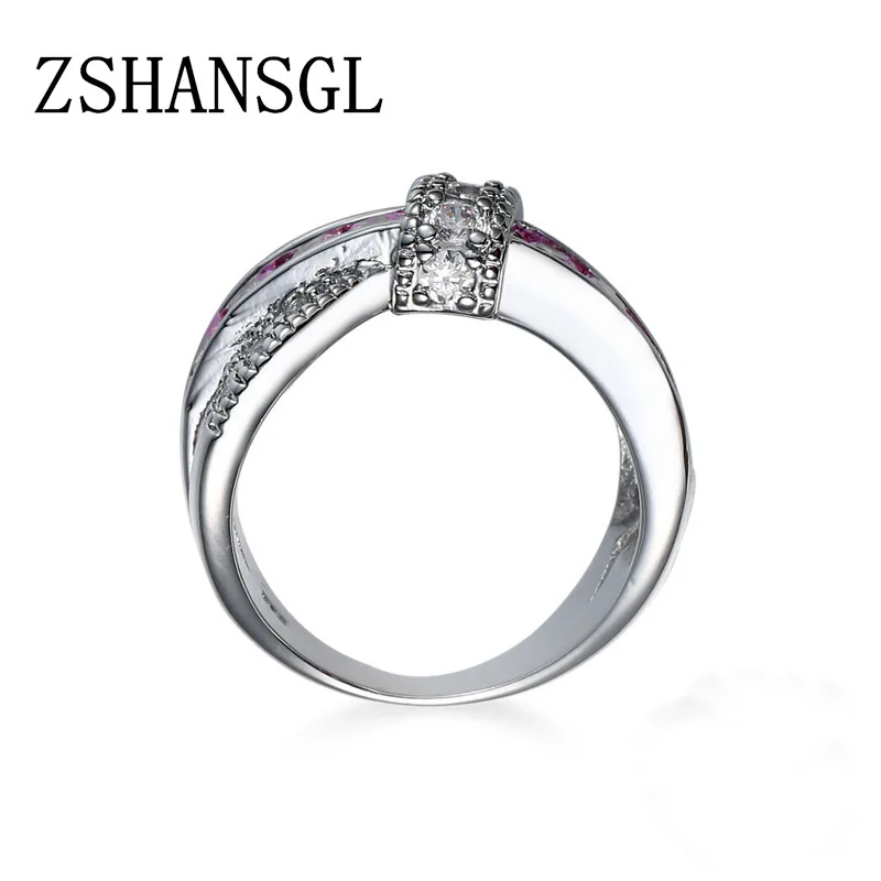 Тайное женское кольцо с розовым крестом, модное 925 пробы Серебряное кольцо с бантом, ювелирные изделия, кольца для женщин, подарки на день рождения