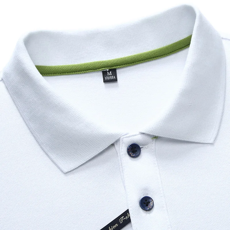  2018 Brand Men new Polo Shirt Mens Solid Polo homme Casual Short Sleeve Tops for Man Fashion busine