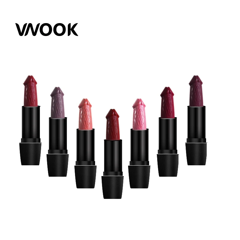 Matte Lipstick Set Brand Makeup Penis Mushroom Shape Lip Stick Long Lasting Waterproof Glitter 2018 20 Colors |