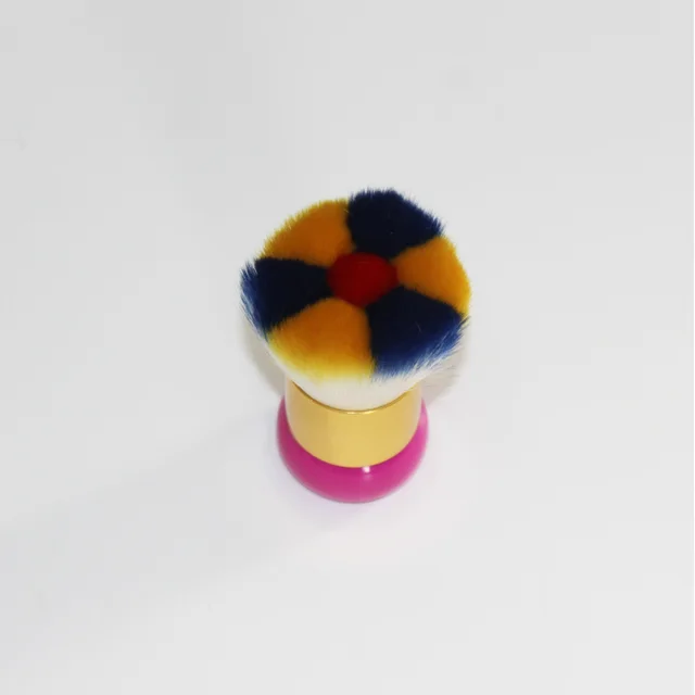 Cheap Diameter 45mm Bottom Colorful Hair Short Handle Best Cheap Professional Fingernail Nail Art Brush Tool Accessory Product Cheap Diameter 45mm Bottom Colorful Hair Short Handle Best Cheap Professional Fingernail Nail Art Brush Tool Accessory Product